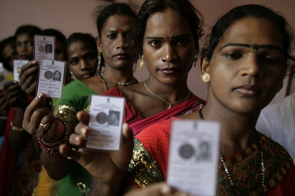 Хиджры признаны в Индии третьим полом и принадлежат к касте неприкасаемых